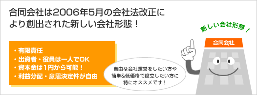 合同会社(LLC)とは?